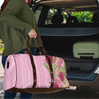 Women's Day Samoa Malu Tattoo Inspired Mix Teuila Travel Bag Rose Pink