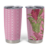 Women's Day Samoa Malu Tattoo Inspired Mix Teuila Tumbler Cup Rose Pink LT7 Rose Pink - Polynesian Pride