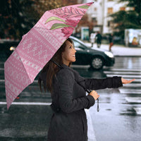 Women's Day Samoa Malu Tattoo Inspired Mix Teuila Umbrella Rose Pink LT7 - Polynesian Pride
