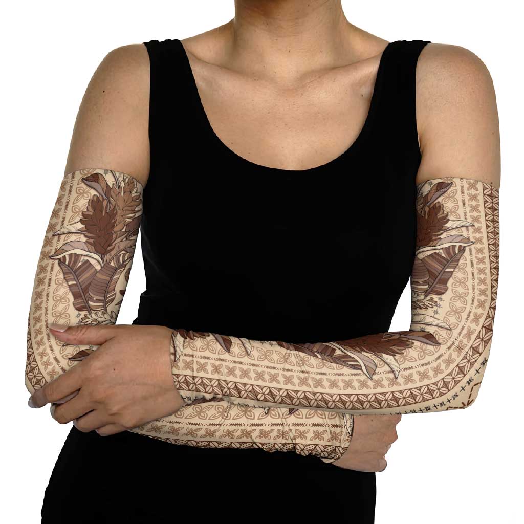 Women's Day Samoa Malu Tattoo Inspired Mix Teuila Arm Sleeves Vintage Tapa LT7 - Polynesian Pride