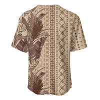 Women's Day Samoa Malu Tattoo Inspired Mix Teuila Baseball Jersey Vintage Tapa