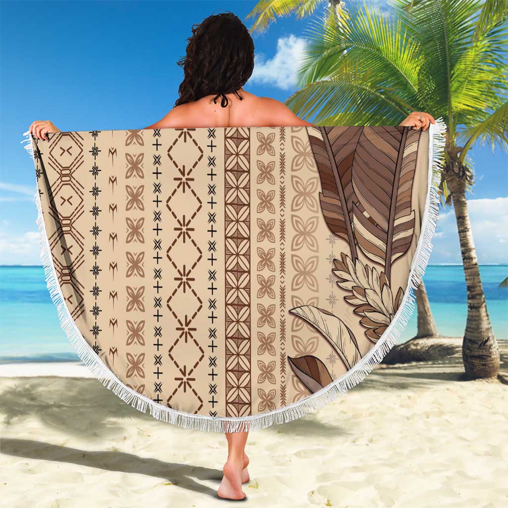 Women's Day Samoa Malu Tattoo Inspired Mix Teuila Beach Blanket Vintage Tapa LT7 - Polynesian Pride