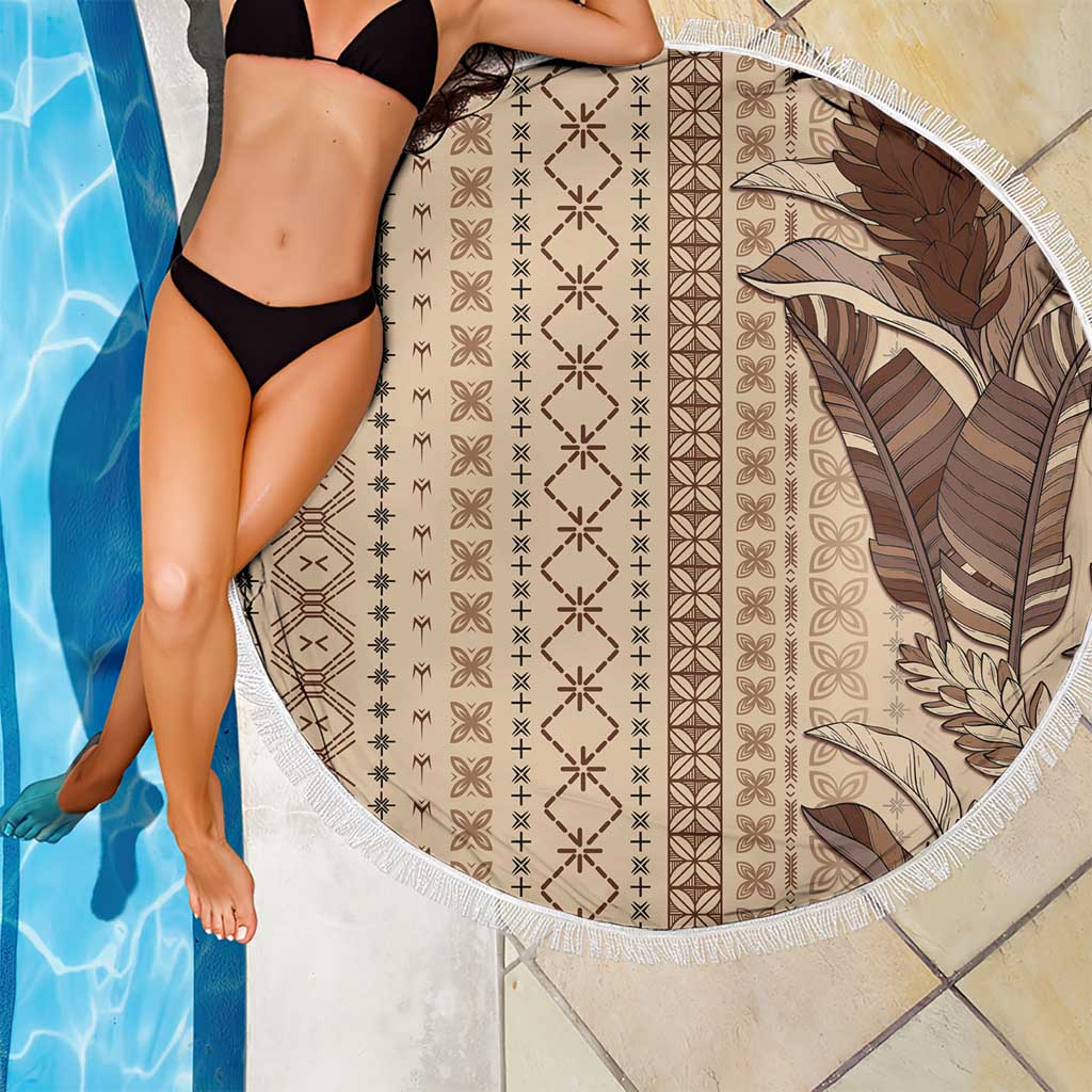 Women's Day Samoa Malu Tattoo Inspired Mix Teuila Beach Blanket Vintage Tapa LT7 - Polynesian Pride