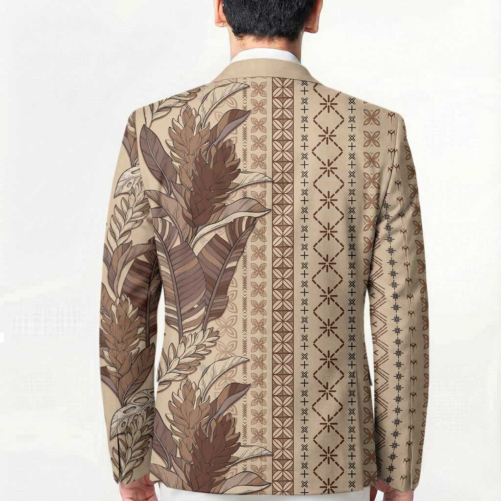 Women's Day Samoa Malu Tattoo Inspired Mix Teuila Blazer Vintage Tapa LT7 - Polynesian Pride