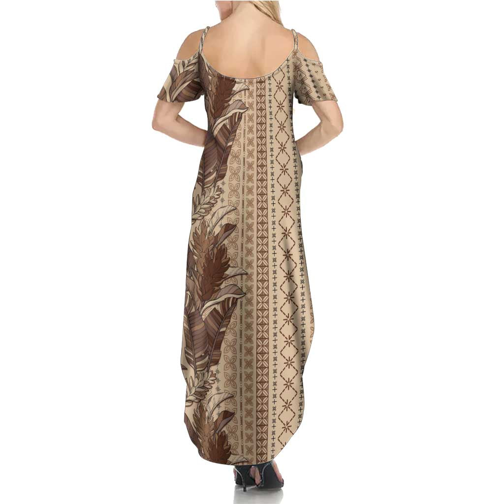 Women's Day Samoa Malu Tattoo Inspired Mix Teuila Family Matching Summer Maxi Dress and Hawaiian Shirt Vintage Tapa