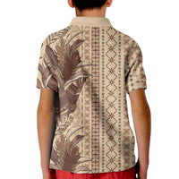 Women's Day Samoa Malu Tattoo Inspired Mix Teuila Kid Polo Shirt Vintage Tapa LT7 - Polynesian Pride