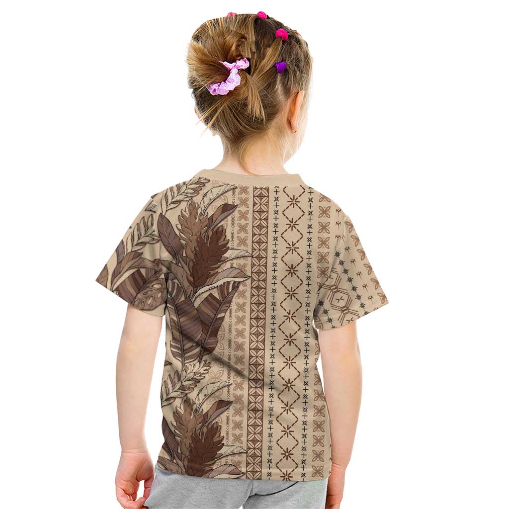 Women's Day Samoa Malu Tattoo Inspired Mix Teuila Kid T Shirt Vintage Tapa LT7 - Polynesian Pride