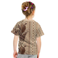 Women's Day Samoa Malu Tattoo Inspired Mix Teuila Kid T Shirt Vintage Tapa LT7 - Polynesian Pride