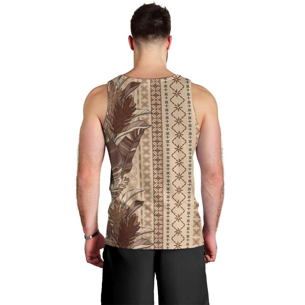 Women's Day Samoa Malu Tattoo Inspired Mix Teuila Men Tank Top Vintage Tapa LT7 - Polynesian Pride