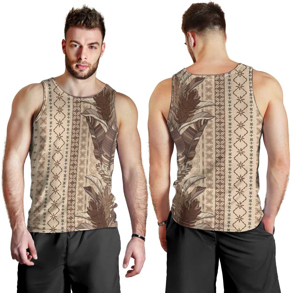 Women's Day Samoa Malu Tattoo Inspired Mix Teuila Men Tank Top Vintage Tapa LT7 - Polynesian Pride