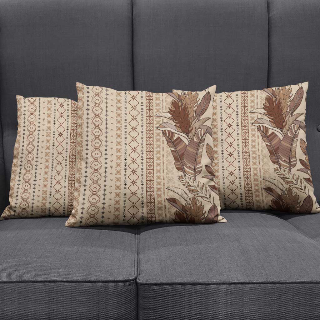 Women's Day Samoa Malu Tattoo Inspired Mix Teuila Pillow Cover Vintage Tapa LT7 - Polynesian Pride