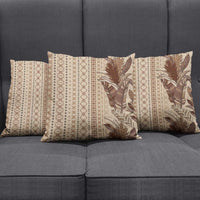 Women's Day Samoa Malu Tattoo Inspired Mix Teuila Pillow Cover Vintage Tapa LT7 - Polynesian Pride