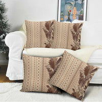 Women's Day Samoa Malu Tattoo Inspired Mix Teuila Pillow Cover Vintage Tapa LT7 - Polynesian Pride