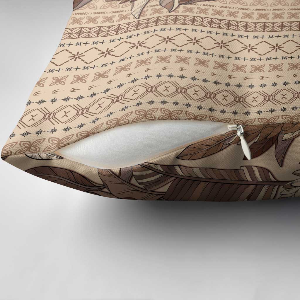 Women's Day Samoa Malu Tattoo Inspired Mix Teuila Pillow Cover Vintage Tapa LT7 - Polynesian Pride