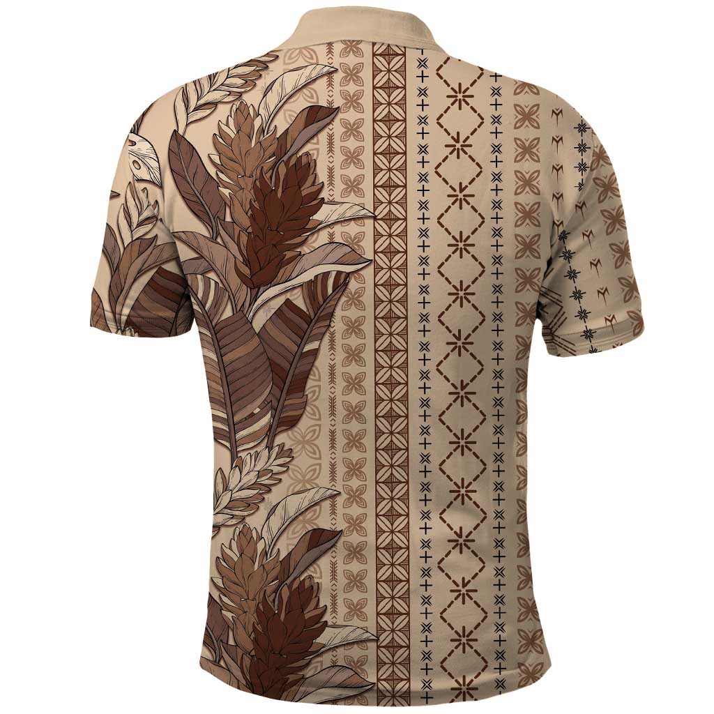 Women's Day Samoa Malu Tattoo Inspired Mix Teuila Polo Shirt Vintage Tapa LT7 - Polynesian Pride