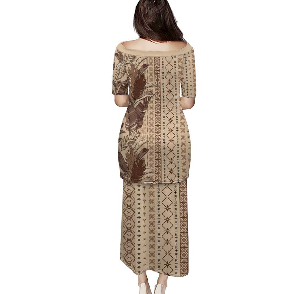 Women's Day Samoa Malu Tattoo Inspired Mix Teuila Puletasi Vintage Tapa
