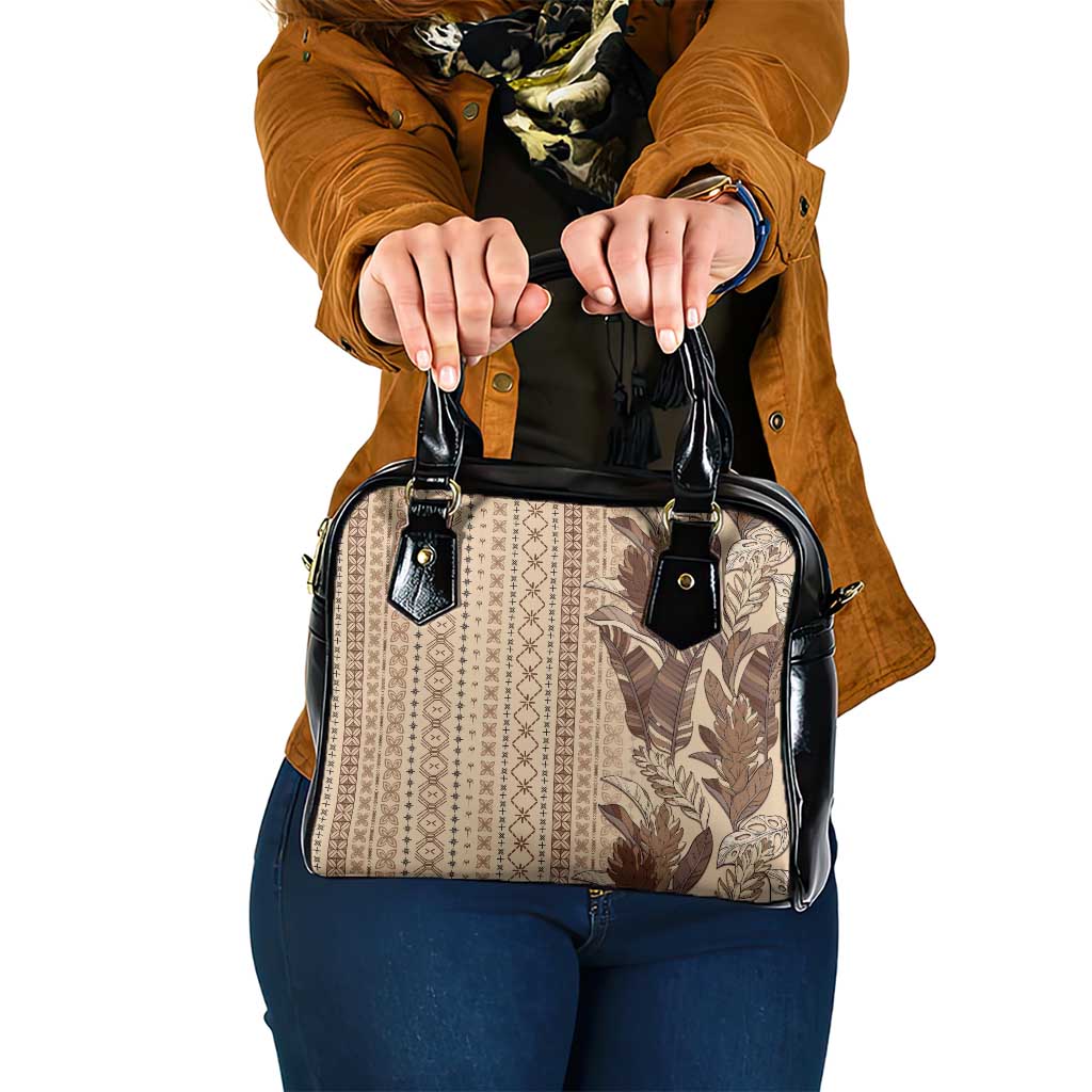 Women's Day Samoa Malu Tattoo Inspired Mix Teuila Shoulder Handbag Vintage Tapa