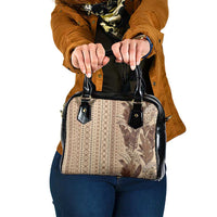 Women's Day Samoa Malu Tattoo Inspired Mix Teuila Shoulder Handbag Vintage Tapa