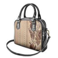 Women's Day Samoa Malu Tattoo Inspired Mix Teuila Shoulder Handbag Vintage Tapa