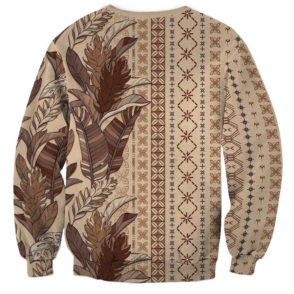 Women's Day Samoa Malu Tattoo Inspired Mix Teuila Sweatshirt Vintage Tapa LT7 - Polynesian Pride