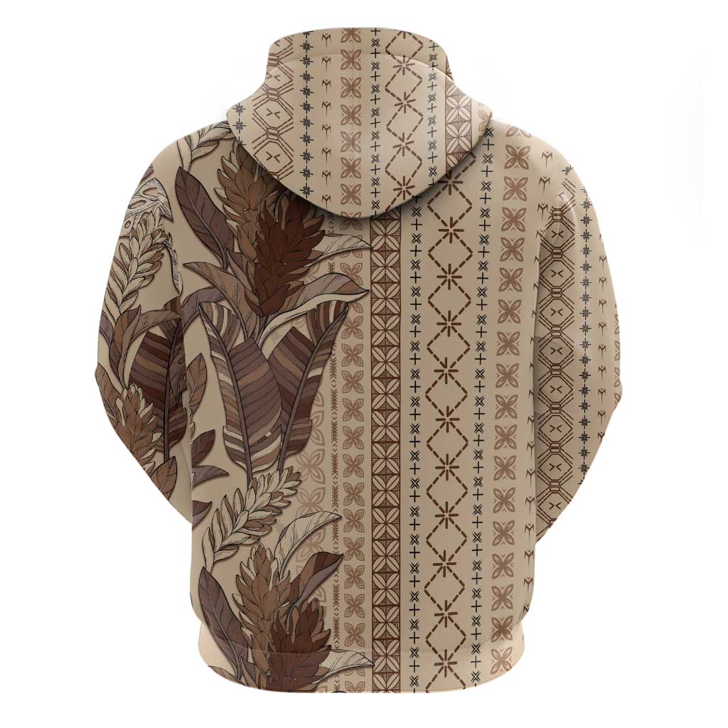 Women's Day Samoa Malu Tattoo Inspired Mix Teuila Zip Hoodie Vintage Tapa LT7 - Polynesian Pride