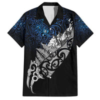 Maori Matariki Family Matching Long Sleeve Bodycon Dress and Hawaiian Shirt Landscape Styled Fern - Galaxy