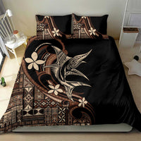 Samoa Manuia le Aso Tuto'atasi Bedding Set Siapo Mamanu Mix Tatau Marlin