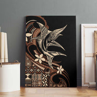 Samoa Manuia le Aso Tuto'atasi Canvas Wall Art Siapo Mamanu Mix Tatau Marlin LT7 - Polynesian Pride
