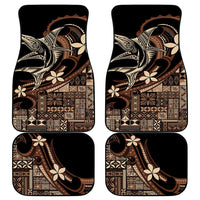 Samoa Manuia le Aso Tuto'atasi Car Mats Siapo Mamanu Mix Tatau Marlin LT7 - Polynesian Pride