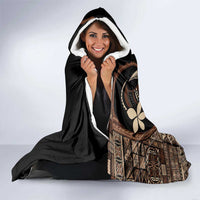 Samoa Manuia le Aso Tuto'atasi Hooded Blanket Siapo Mamanu Mix Tatau Marlin LT7 - Polynesian Pride