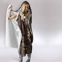 Samoa Manuia le Aso Tuto'atasi Hooded Blanket Siapo Mamanu Mix Tatau Marlin LT7 - Polynesian Pride