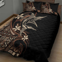 Samoa Manuia le Aso Tuto'atasi Quilt Bed Set Siapo Mamanu Mix Tatau Marlin LT7 - Polynesian Pride