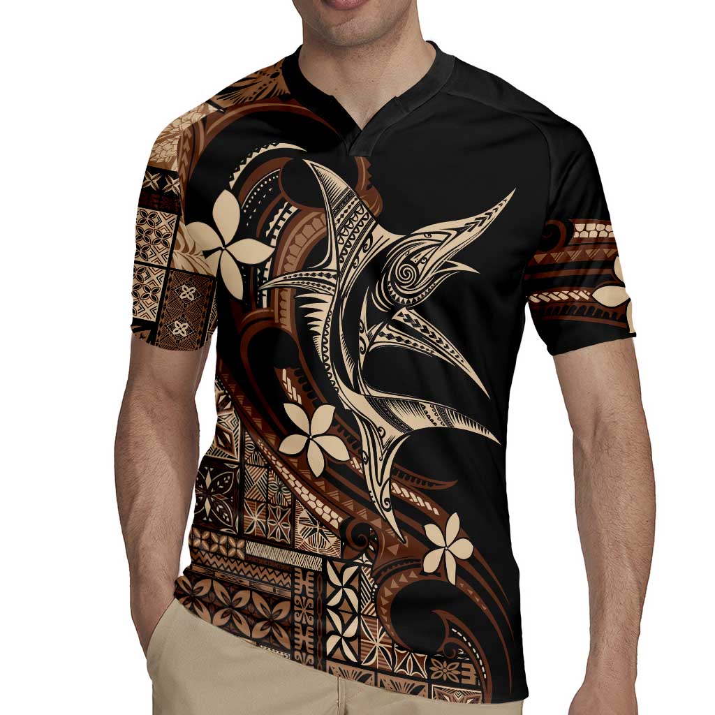 Samoa Manuia le Aso Tuto'atasi Rugby Jersey Siapo Mamanu Mix Tatau Marlin