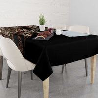 Samoa Manuia le Aso Tuto'atasi Tablecloth Siapo Mamanu Mix Tatau Marlin LT7 - Polynesian Pride