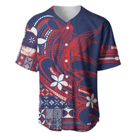 Samoa Manuia le Aso Tuto'atasi Baseball Jersey Siapo Mamanu Mix Tatau Marlin - Flag Color