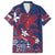 Samoa Manuia le Aso Tuto'atasi Hawaiian Shirt Siapo Mamanu Mix Tatau Marlin - Flag Color