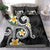 Kanaka Maoli Hawaii Plumeria Bedding Set Dancing Tentacles Black Style