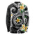 Kanaka Maoli Hawaii Plumeria Long Sleeve Shirt Dancing Tentacles Black Style