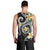 Kanaka Maoli Hawaii Plumeria Men Tank Top Dancing Tentacles Black Style