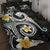 Kanaka Maoli Hawaii Plumeria Quilt Bed Set Dancing Tentacles Black Style