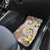 Kanaka Maoli Hawaii Plumeria Car Mats Dancing Tentacles Beige Style LT7