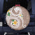 Kanaka Maoli Hawaii Plumeria Spare Tire Cover Dancing Tentacles Beige Style LT7