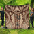 Bula Fiji Vintage Quilt Brown Masi Motifs