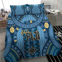 Bula Fiji Vintage Bedding Set Prussian Blue Masi Motifs
