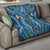 Bula Fiji Vintage Quilt Prussian Blue Masi Motifs