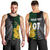 Personalised New Zealand Mix South Africa Rugby Men Tank Top Protea Vs. Silver Ferns LT7 - Polynesian Pride