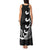 Personalised New Zealand Rugby Tank Maxi Dress Aotearoa Silver Fern Koru Maori Style LT7 - Polynesian Pride