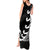 Personalised New Zealand Rugby Tank Maxi Dress Aotearoa Silver Fern Koru Maori Style LT7 - Polynesian Pride