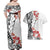 Bula Fiji Day Couples Matching Off Shoulder Maxi Dress and Hawaiian Shirt Tagimaucia on Masi Pattern