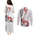 Bula Fiji Day Couples Matching Puletasi and Long Sleeve Button Shirt Tagimaucia on Masi Pattern